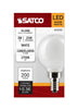 Satco S21202 3G16.5 LED Bulb – 3W, E12 Base, 2700K Warm White, 120V