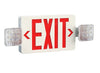 Exitronix VLED-U-WH-EL90L-G2-R White LED Exit Sign and Emergency Light Combo