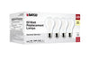 Satco S12467 8W A19 LED Bulbs 3000K Soft White 4-Pack