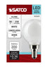 Satco S21203 G16.5 LED Bulb – 4W, 4000K, E12, 120V