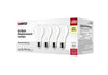 Satco S12467 8W A19 LED Bulbs 3000K Soft White 4-Pack
