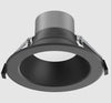 Lotus Led lights DL254-8-35W-M-A5C5-HO-BK 8” Round Commercial LED Recessed Light – 5CCT & 5-Watt Selectable, High Output, Black Trim