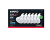 Satco S11473 BR30 LED Bulbs – 8.5W 5000K Daylight – 6 Pack