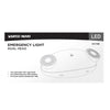 Satco 67-138 LED Emergency Light – Dual Head Commercial Backup Lighting