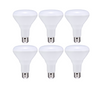 Satco S11474 BR30 LED Bulbs 8.5W 2700K Dimmable 6 Pack