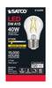 SATCO S12400 5W A15 Clear LED Bulb – E26 Base, 2700K, 120V