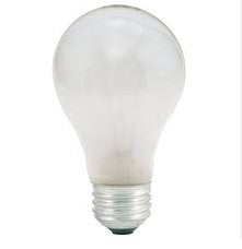 Bulbrite 100025 25 Watt A19 Incandescent White Frost