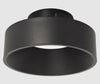 Lotus LED Lights DT4-BK 4” Black Drop Trim for Multi-Fit LED Recessed Lights – Modern Low-Glare Ceiling Trim