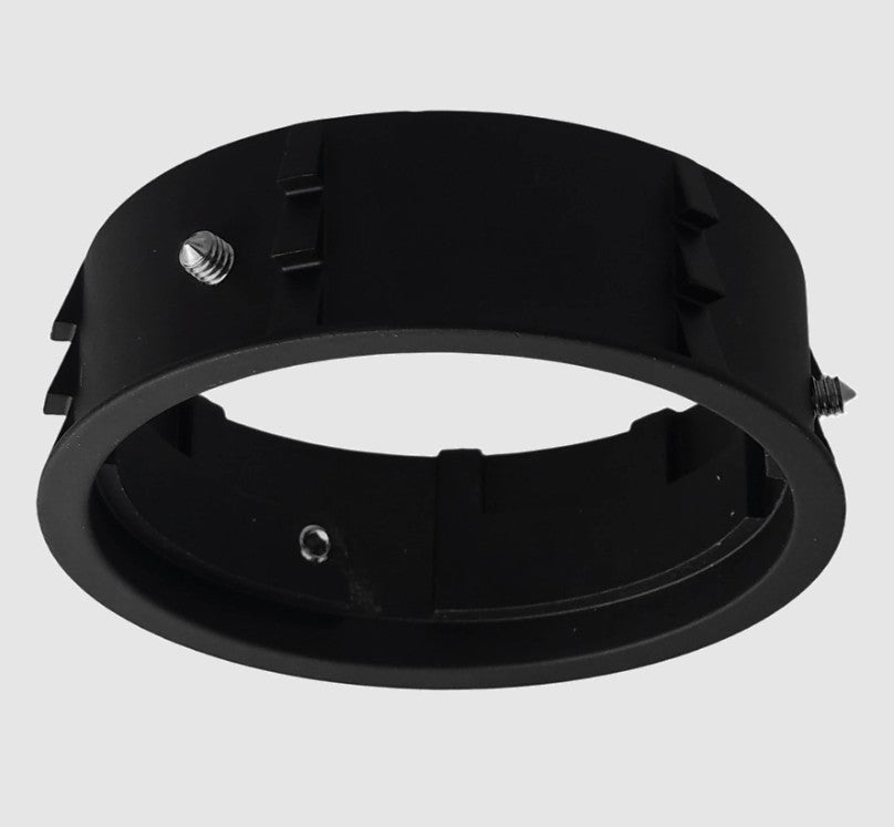 Lotus LED Lights LBL-WT-2-BK Trimless Wood Ceiling Ring for 2" LBL Recessed Lights – Black Ceiling Trim Kit