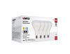 Satco S11781 13W BR40 LED Bulb – 5CCT Dimmable, 4-Pack (E26 Base)