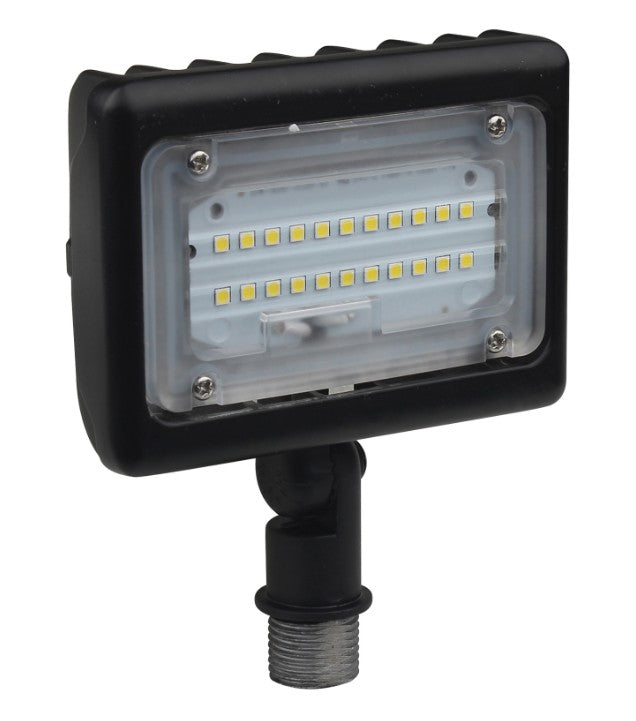Satco 65-531 15W LED Small Flood Light – 3000K Warm White Outdoor Security