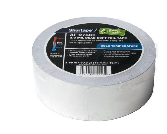 Morris Products 640-AF2 Aluminum Foil Tape 2" 50 Yds