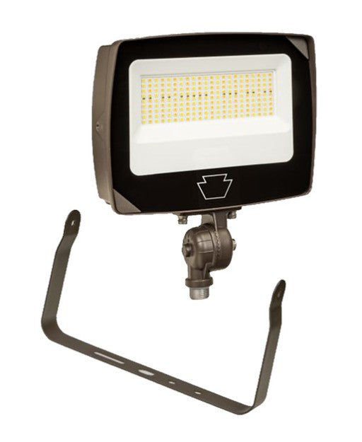 Keystone KT-FLED60PS-R4A-UNV-8CSB-VDIM LED Flood Light | 40W/50W/60W Power Select | 3000K/4000K/5000K | Built-In Photocell