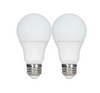 Satco S11434 A19 LED Light Bulbs 9.8W 2700K Soft White – 2 Pack
