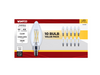 Satco S12492 B11 LED Bulb – 3000K Clear E12 Base (10 Pack)