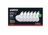 Satco S11470 8.5W BR30 LED Bulbs (Warm White 2700K) – 6‑Pack