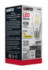 SATCO S12400 5W A15 Clear LED Bulb – E26 Base, 2700K, 120V