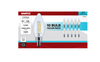 Satco S12493 B11 LED Bulbs – 5000K E12, 10-Pack