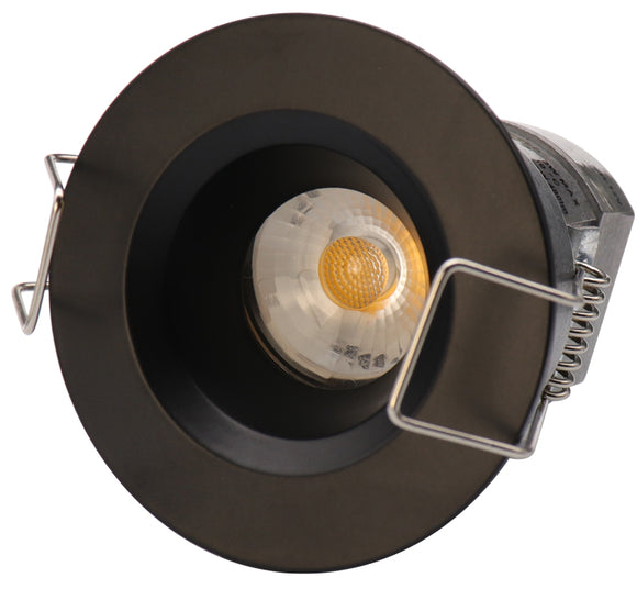 Lotus LED Lights LED-1-S6W-30K-T1-12WD-R-BK-24D 2