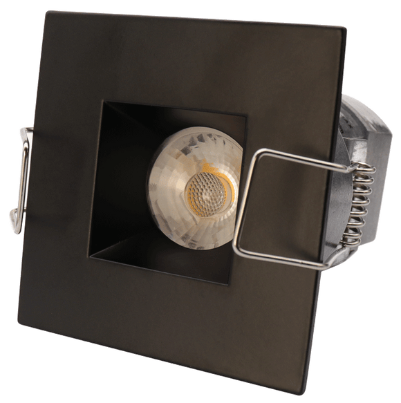 Lotus LED Lights LED-1-S6W-30K-T1-12WD-S-BK-24D 2