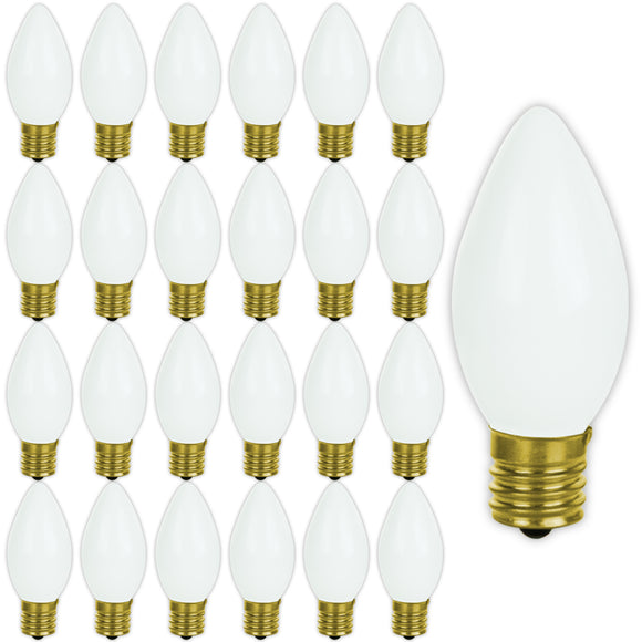 Incandescent - C9 Night Light - 7 Watt - 25 Lumens  - Warm White - 2700 Kelvin