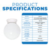 NUVO Lighting SF77/948 Fixtures Ceiling Mounted-Flush