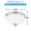 NUVO Lighting 60/4191 Fixtures Ceiling Mounted-Flush