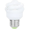 Compact Fluorescent - Super Mini Spiral - 5 Watt - 300 Lumens  - Warm White - 2700 Kelvin