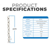 NUVO Lighting 25/1069 Fixtures Chain