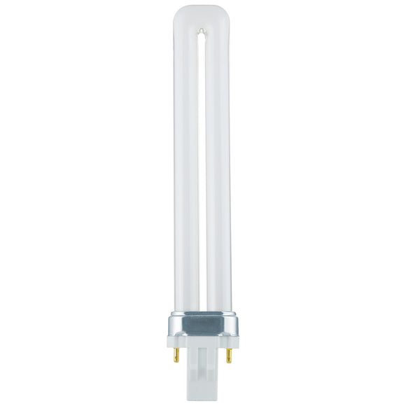 Plug-In - PL 2-PIN Single U-Shaped Twin Tube - 13 Watt - 720 Lumens  - Cool White - 4100 Kelvin