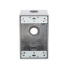 Titan 3 TWSB350G - Rectangular Electrical Box 3-1/2" Gray