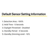 Halco HSN-SEN-MW-DAY-010-3.5MM 90552 -Microwave Sensor with Daylight Harvest 0-10V Dim 3.5mm Receptacle
