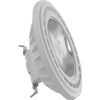 Satco S12247 12 Watt - AR111 - COB LED - 900 Lumens - G53 Base - 80 CRI - 3000K - 12 Volt - 36 Degree - Floodlight Bulb