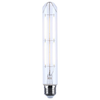 SATCO S21354 8W T9 LED Filament Bulb, Clear, 2700K, E26, Dimmable