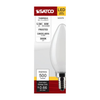 SATCO S21279 B11 LED Filament Bulb, 5.5W, 3000K, E12, Frost, Dimmable