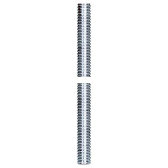 Satco 80/2362 1/4 IP Steel Nipple - Zinc Plated - 60