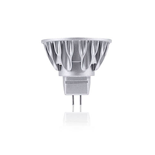 BULBRITE 777041 7.5 Watt MR16 LED - GU5.3 Bi Pin Base - 2700 Kelvin Warm White - 600 Lumens - Silver - 12 Volt