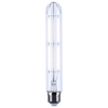 SATCO S21355 clear tubular LED bulb, alternate view