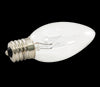 American Lighting C9-7-TE Incandescent Standard C9 Transparent Glass Bulbs
