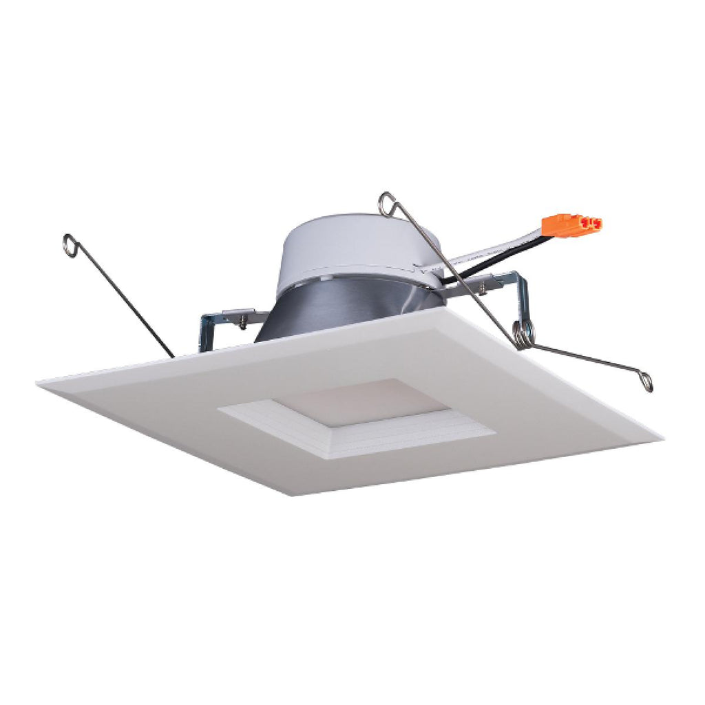 SATCO S39771 11.5 watt LED Downlight Retrofit - 5 -6 inch square shape - 3000 Kelvin - 120 volt - White Finish