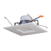 SATCO S39771 11.5 watt LED Downlight Retrofit - 5 -6 inch square shape - 3000 Kelvin - 120 volt - White Finish