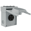 Enerlites 66500M Heavy Duty Outdoor Receptacle Box - 50A - NEMA 14-50R