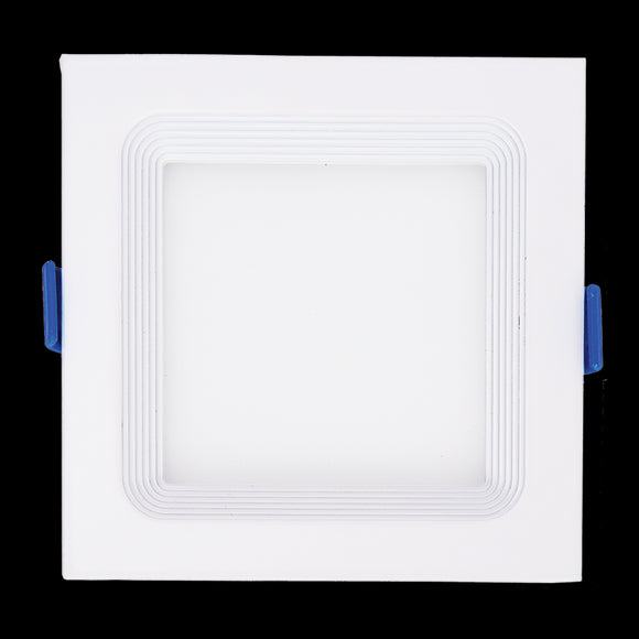 Luxrite LR23738 3 inch Mini Panel Square 5CCT High Output - Step Baffled Trim - LED/MINI3/PANEL/5CCT/SQ/B/HO