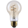 SATCO S14226 3.5W A19 LED Bulb, 2000K Amber Coil Filament, E26, Dimmable