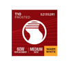 SATCO S21352R1 8W T10 LED Filament Bulb, Frost, 2700K, E26, Dimmable