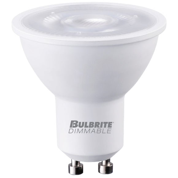 Bulbrite 771120 6.5 Watt PAR16 LED - GU10 Base - 3000K - 120V - Dimmable - Enclosed