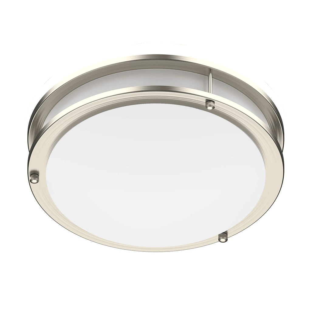 Halco FM-DR16-24-CS 90262 ProLED Select Flush Mount Double Ring 16in 24W Selectable CCT 120V Dimmable