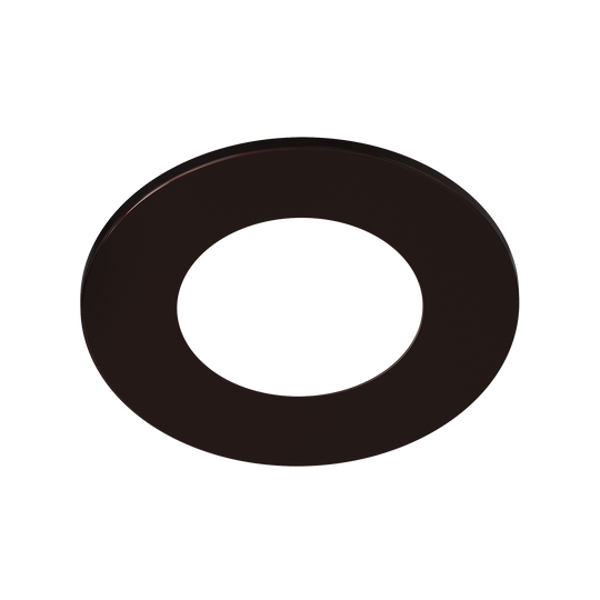Luxrite LR24982 Magnetic Interchangeable Trim - Round - Bronze - LED/UDL34/TRIM/RD/BZ