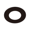 Luxrite LR24982 Magnetic Interchangeable Trim - Round - Bronze - LED/UDL34/TRIM/RD/BZ