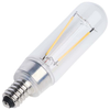 SATCO S21340 clear filament bulb, angled view